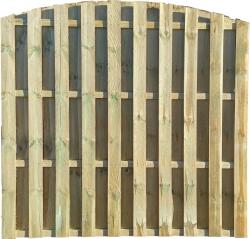 Kerítés - Multi íves 8 mm lamellával 180x180 cm