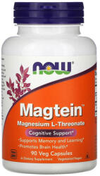 NOW Magtein, Magnesium L-Threonate, Now Foods, 90 capsule