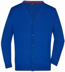 James & Nicholson (Daiber) Férfi pamut pulóver JN661 - Királykék | 3XL (1-JN661-1699502)