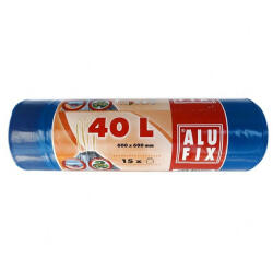 Alufix Szemeteszsák ALUFIX 40L 15 db/tekercs - papir-bolt