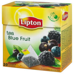 Lipton Fekete tea LIPTON Kék gyümölcsök 20 filter/doboz - papir-bolt
