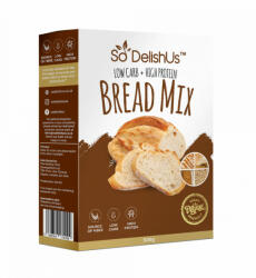 SoDelishUs szénhidrátcsökkentett kenyér lisztkeverék 500 g - babamamakozpont