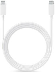 Samsung gyári USB Type-C - USB Type-C adat- és töltőkábel 180 cm-es vezetékkel -5A - EP-DX510JWE - fehér (ECO csomagolás)