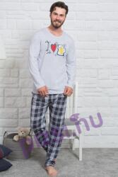 Vienetta Extra méretű hosszúnadrágos férfi pizsama (FPI5067 2XL)