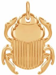 Lilou aranyozott medál Skarabeusz - arany Univerzális méret - answear - 15 990 Ft