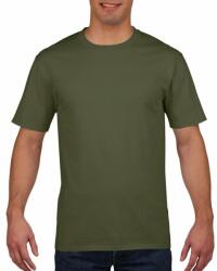 Gildan prémium pamut póló, katonaizöld R (GI4100MI-R)