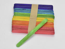  Fa spatula színes 11cm 50db/cs