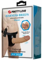 Pretty Love Harness Briefs With Vibration