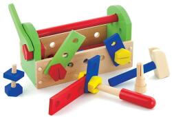 Viga Toys Ladita din lemn cu scule (VIG50494) Set bricolaj copii