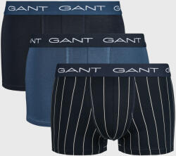 Gant 3PACK Boxeri GANT Evening bleumarin L