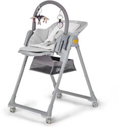 KinderKraft Детско столче и шезлонг за хранене KinderKraft LASTREE, сиво, 2в1