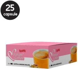  25 Capsule Italian Coffee Ginseng Dulce - Compatibile Espresso Point