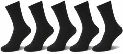 Jack&Jones Junior 5 pár hosszú szárú gyerek zokni 12206201 Fekete (12206201)