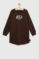 Gap gyerek ruha barna, mini, egyenes - barna 104-110