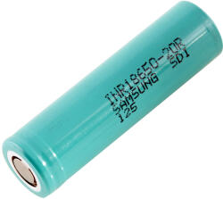 Samsung INR18650-20R újratölthető Li-Ion akkumulátor cella (763790)
