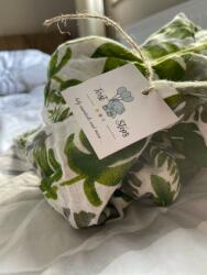 Firststepsshop Muselină Green Plants Lenjerii de pat bebelusi‎, patura bebelusi