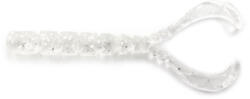 MUSTAD Grub Mustad Aji Micro Chiki 4, 3 Cm Clear Silver Glitter, 12 Buc Plic (f1.m.chk1.7002)