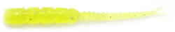 MUSTAD Grub Mustad Aji Micro Bachi 5 Cm Uv Clear Chartreuse, 15 Buc Plic (f1.m.bci2005)