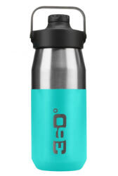 360 Degrees Bidon - termos inox 550 ml wide mouth, cu capac magnetic, turqoise (360SSWINSIP550TQ)