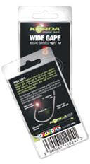 Korda Carlige Korda Wide Gape Nr. 6, 10 Buc Plic (k.kwgxx6)