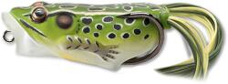 Live Target Broasca Live Target Hollow Body Frog Popper 5, 5cm 11g Green Yellow (lt.fhp55t500)