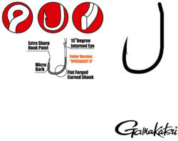 Gamakatsu Carlige Gamakatsu G-carp Specialist Rx 10 Buc Plic, Nr. 8 (gk.185033.8)