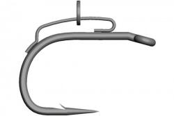 Mustad Carlig Mustad Bbs Wide Gape, Cu Ochet, Nr 2, 10 Buc Plic (m.60550nptx.2)