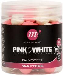 MAINLINE Boilies Mainline Wafters Fluo Pink White Banoffe 15mm (a0.m.m44001)