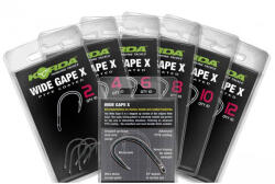 Korda Carlige Korda Wide Gape X Nr. 8, 10 Buc Plic (k.kwgx8)