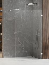 NEW TRENDY Avexa White perete cabină de duș walk-in 90 cm alb mat/sticla transparentă EXK-2920