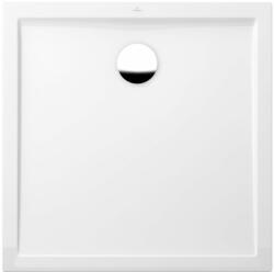 Villeroy & Boch Futurion Flat cădiță de duș pătrată 90x90 cm alb UDQ0900FFL1V01 (UDQ0900FFL1V01)