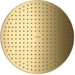 Hansgrohe ShowerSolutions cap de duș 30x30 cm rotund auriu 35302990 (35302990)