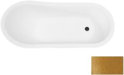 Besco Olaya cadă freestanding 157.5x66.5 cm ovală bicolor #WAO-160-GZC (#WAO160GZC)