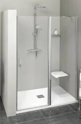 POLYSAN Zoom Line uși de duș 120 cm înclinabilă crom luciu/sticlă transparentă ZL1312 (ZL1312)
