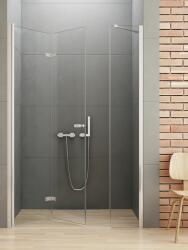 NEW TRENDY New Soleo uși de duș 120 cm pliantă crom luciu/sticlă transparentă D-0150A/D-0095B (D0150A/D0095B)