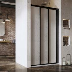 RAVAK Supernova uși de duș 130 cm culisantă negru mat/material polistiren 00VJ03R211 (00VJ03R211)