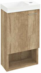 SAPHO Latus dulap 30x16.5x53 cm sub chiuveta pe perete stejar LT711-2222 (LT7112222)