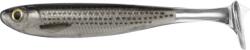 Live Target Shad Live Target Slow-roll Mullet Paddle Tail 10cm 717 Silver Black, 4 Buc Plic (f1.lt.srm100sk717)