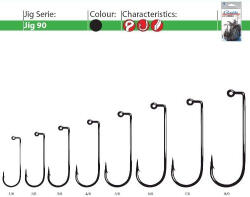 Gamakatsu Carlige Nelestate Pentru Jig Gamakatsu 90 Bl 25 Buc Plic, Nr. 1 0 (gk.147606.01)