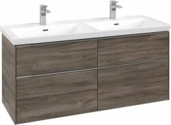 Villeroy & Boch Subway 3.0 dulap 127.2x46.2x57.6 cm sub chiuveta pe perete stejar C568L0RK (C568L0RK)
