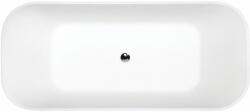 Besco Assos S-Line cadă freestanding 160x70 cm dreptunghiulară bicolor #WMMC-160ASW (#WMMC160ASW)