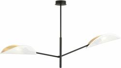 Emibig Vene lampă de tavan 2x10 W alb-negru-auriu 1159/2 (11592)