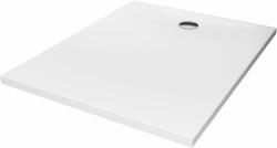 New Trendy Nex cădiță de duș dreptunghiulară 90x80 cm alb B-0456