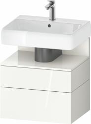 Duravit Qatego dulap 59x47x59 cm sub chiuveta pe perete alb QA4393022220010 (QA4393022220010)