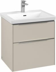 Villeroy & Boch Subway 3.0 dulap 57.2x47.8x57.6 cm sub chiuveta pe perete gri C57800VN (C57800VN)