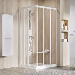 RAVAK Supernova uși de duș 75 cm culisantă alb luciu/sticlă transparentă 15V301R2Z1 (15V301R2Z1)