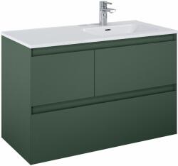 Elita Split dulap 100x45.8x63.5 cm sub chiuveta pe perete verde RE011005157010 (RE011005157010)