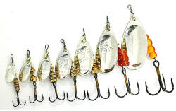 MEPPS Rotativa Mepps Aglia Bliss Silver, Nr 4, 9 Grame Blister (f.aglia.blis4.a)