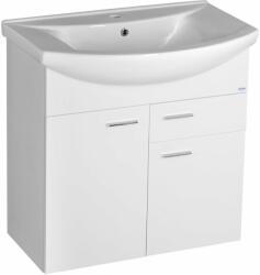 SAPHO Zoja dulap 71.5x32.5x74 cm sub chiuveta pe perete alb 51075A (51075A)