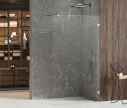 NEW TRENDY Avexa perete cabină de duș walk-in 90 cm crom luciu/sticla transparentă EXK-1542